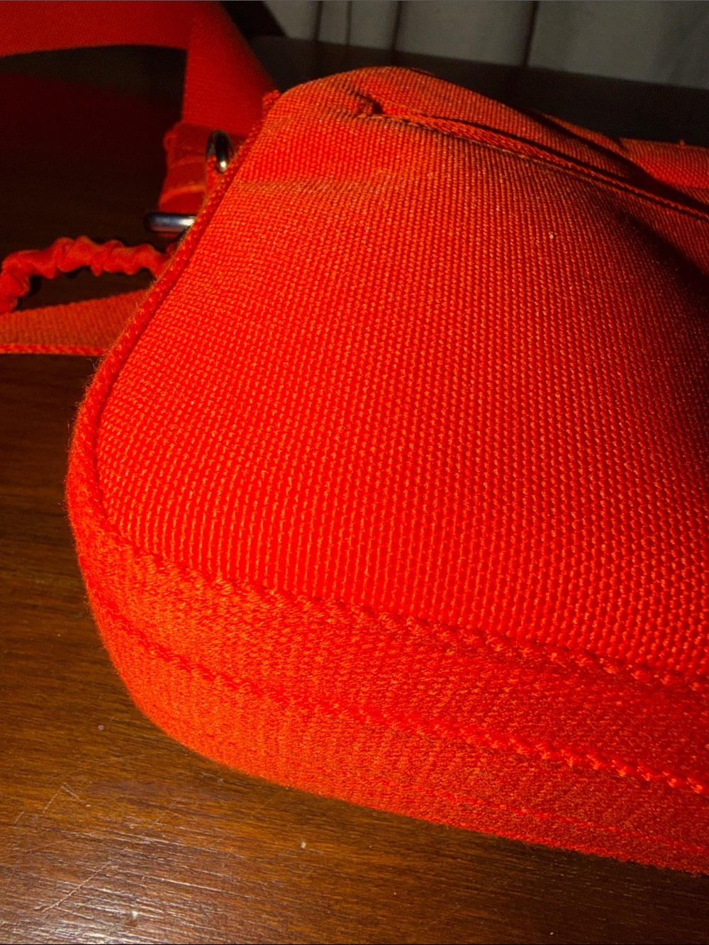 BEIS Bright Orange Crossbody Canvas Bag - Picture 15 of 15